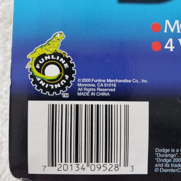 Muscle Machines Dodge Ram Stampeders Brown Hi-Rev Motor 1.64 MOC 2000 motorized - Picture 4 of 4